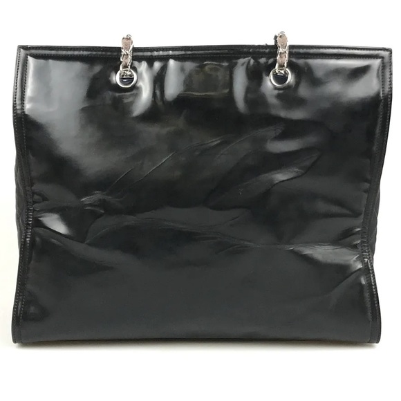 CHANEL Handbag tote matelasse Patent Enamel - Picture 2 of 12